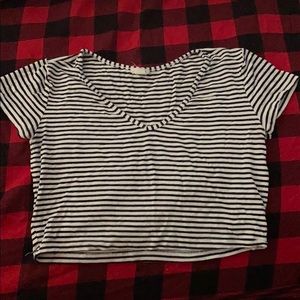 Stripped crop top